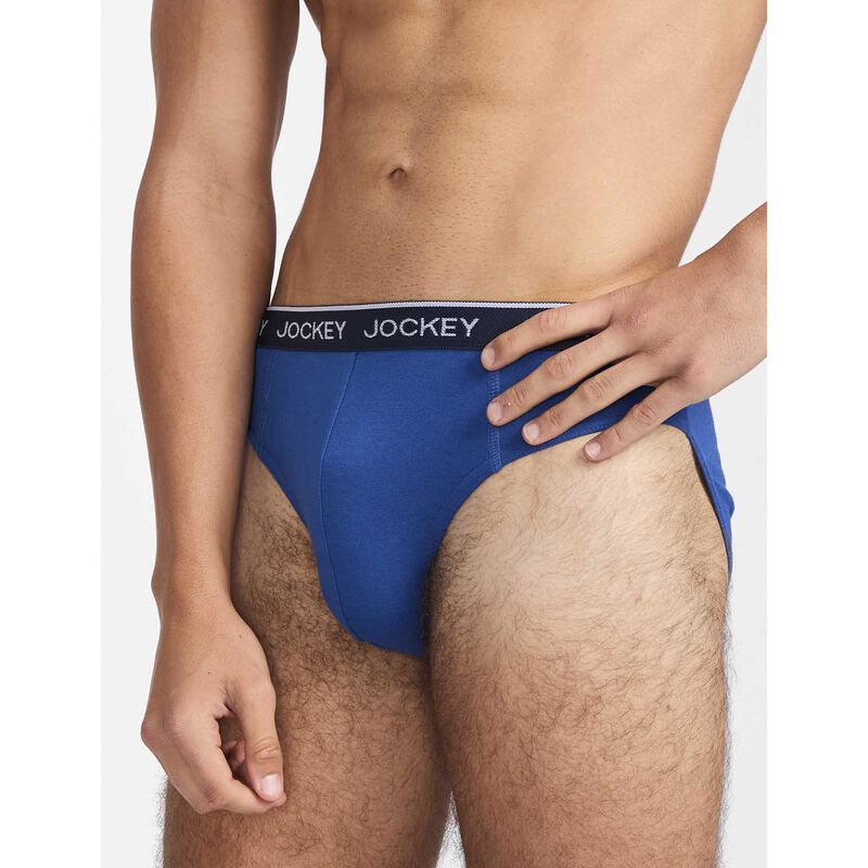 Jockey Attached Elastic Cotton Briefs - 4 Pack image number 6